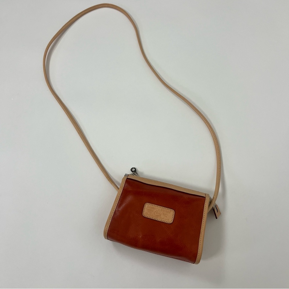 Orange Dooney and Bourke crossbody bag